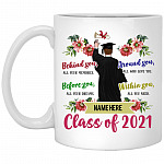 Personalized Class of Senior mug, White, 11 oz. White Mug