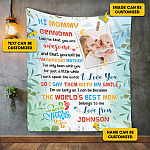 Personalized Photo Hi Mommy Grandma Told Me That You Are Awesome 1