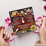 To the Best Mom I May Not Always Mention the Love I Feel for You Alluring Beauty Necklace