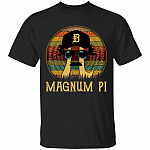 1N.[GAP]Magnum Pi, Black, Unisex T-Shirt