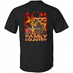 1N.God Family Country, Black, Unisex T-Shirt