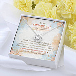 To My Smokin' Hot Soulmate Never Forget That I Love You I Will Love You Always Love Knot Necklace