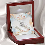 To My Smokin' Hot Soulmate Never Forget That I Love You I Will Love You Always Love Knot Necklace