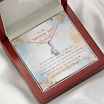 To My Smokin' Hot Soulmate Never Forget That I Love You I Will Love You Always Alluring Beauty Necklace