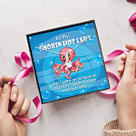 To My Smoking Hot Lady I Wish I Were An Octopus Alluring Beauty Pendant Necklace - Funny Gift For Wife or Girlfriend