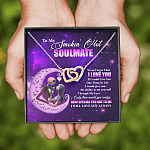 Nightmare Christmas to My Smokin Hot Soulmate Never Forget That I Love You Interlocking Hearts Pendant Necklace Nightmare Christmas to My Smokin Hot S