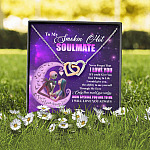 Nightmare Christmas to My Smokin Hot Soulmate Never Forget That I Love You Interlocking Hearts Pendant Necklace Nightmare Christmas to My Smokin Hot S