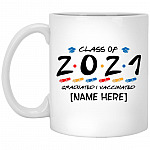 Personalized Class, White, 11 oz. White Mug