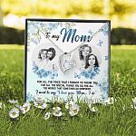 Personalized Photo to My Mom For All The Times That I Forgot To Thank You Forever Love Pendant Necklace
