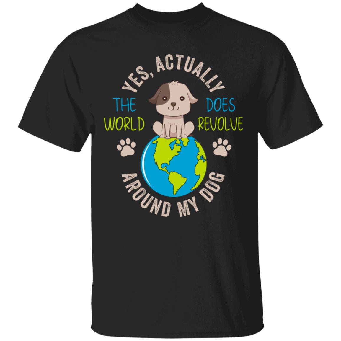 Yes Actually Shirt, Black, Unisex T-Shirt
