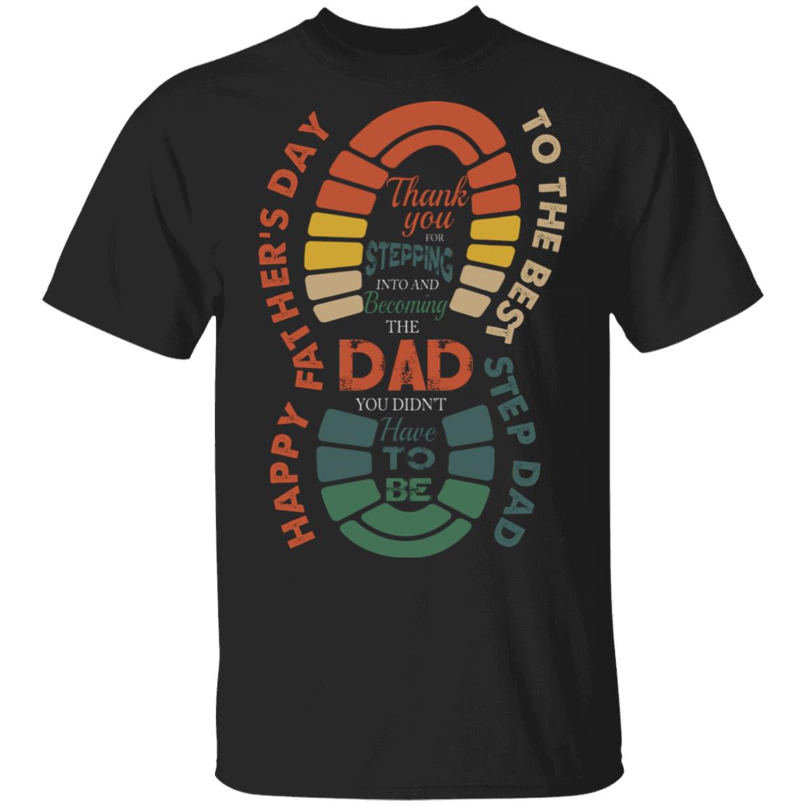 Happy Father's Day Tshirt, Black, Unisex T-Shirt