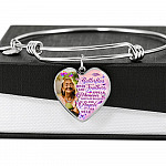 Personalized Photo Butterfly Hover And Feathers Appear Whenever Lost Loved Ones Heart Pendant Necklace