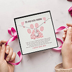 To My Dog Mama I Woof Love You Alluring Beauty Pendant Necklace - Missing Dog Gift