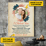 9VT. I Choose You To Do Life canvas mk1