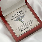 To the Mom of A Brave Nurse Daughter I Know the Worry Is Hard and We Don't See Each Other Alluring Beauty Necklace