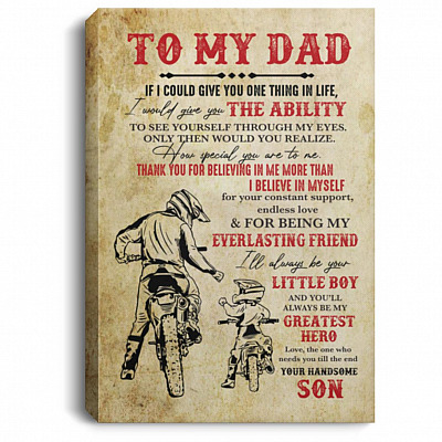 0.75'' Framed Canvas