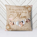 1. Mom Star of Sky pillow-mk1