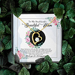 To My Boyfriend's Beautiful Mom Thank You For Sharing Your Son Forever Love Necklace