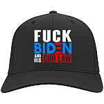 Fuck Biden Hat, Black, Twill Cap