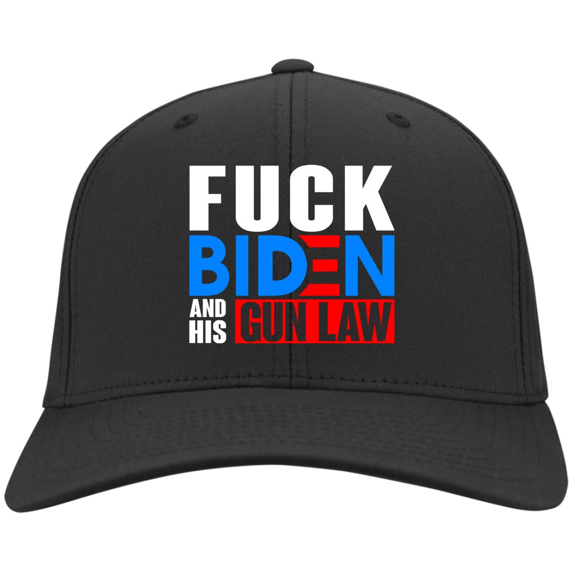 Fuck Biden Hat, Black, Twill Cap