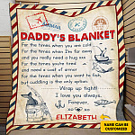 6MH. Daddy Fish Blanket Mockup 3