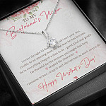 To My Boyfriend's Mom I Never Thought I'd Find The One Till I Met Your Son Alluring Beauty Necklace