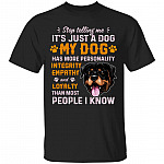 A Dog Shirt, Black, Unisex T-Shirt