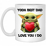 Yoda Mug, White, 11 oz. White Mug