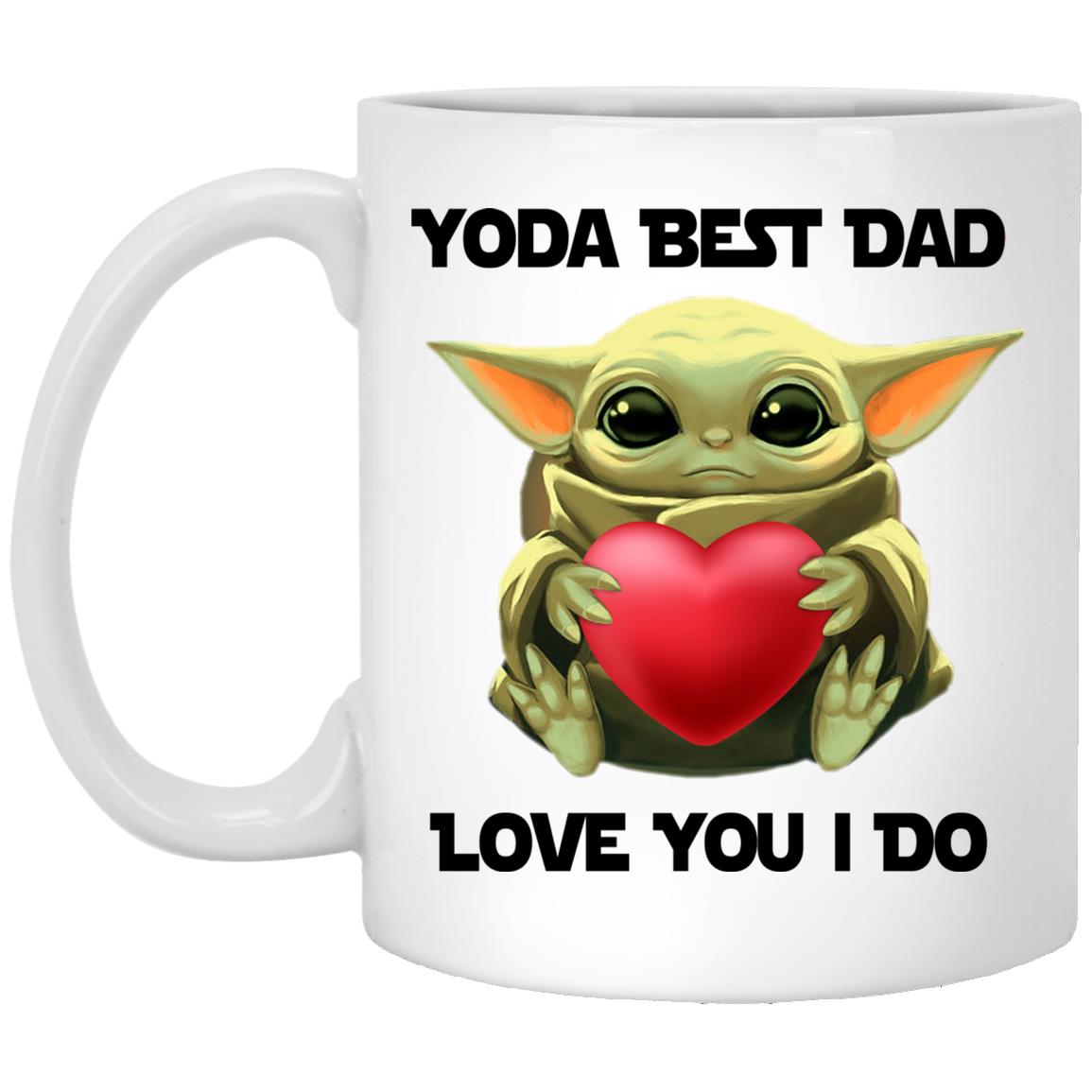 Yoda Mug, White, 11 oz. White Mug