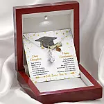 Dear Daughter Your Future Is Bright Happy Graduation We Always Believed In You Alluring Beauty Necklace