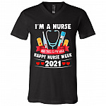 I'm A Nurse And This Is My Week, Black, V-Neck T-Shirt I'm A Nurse And This Is My Week, Black, V-Neck T-Shirt