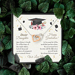 Graduation Dear Daughter Your Future Is Bright For All The Times Senior Interlocking Hearts Pendant Necklace Graduation Dear Daughter Your Future Is Bright For All The Times Senior Interlocking Hearts Pendant Necklace