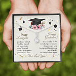 Graduation Dear Daughter Your Future Is Bright For All The Times Senior Alluring Beauty Necklace Graduation Dear Daughter Your Future Is Bright For All The Times Senior Alluring Beauty Necklace