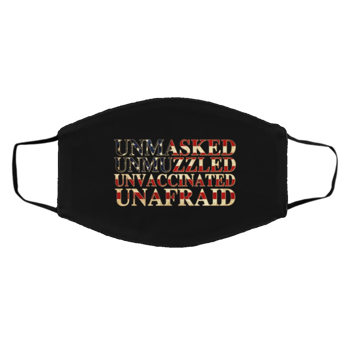 Unmasked Mask, White, Cloth Face Cover – Medium/Large Unmasked Mask, White, Cloth Face Cover – Medium/Large