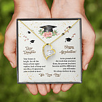 Dear Daughter Happy Graduation We Always Believed In You We Love You Forever Love Necklace