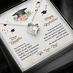 Dear Daughter Happy Graduation We Always Believed In You We Love You Forever Love Necklace
