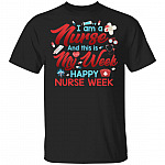 nurse t, Black, Unisex T-Shirt