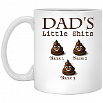 Personalized Shit 3, White, 11 oz. White Mug