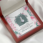 God Made Us Sisters Thank You for Being My Unbiological Sister Alluring Beauty Necklace