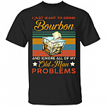 Bourbon Shirt, Black, Unisex T-Shirt