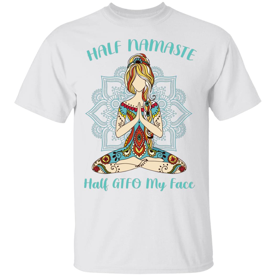 Namaste Shirt, White, Unisex T-Shirt Namaste Shirt, White, Unisex T-Shirt