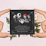 When I Say I Love You More I Love You The Most Jack Sally Love Knot Necklace When I Say I Love You More I Love You The Most Jack Sally Love Knot Necklace