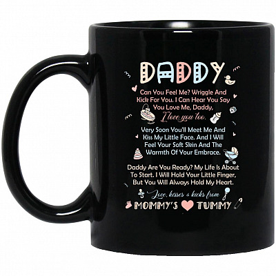 11 oz. Black Mug