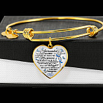 Surrounded By Your Glory What Will My Heart Feel Will I Dance For You Jesus Butterfly Heart Pendant Necklace - Bangle Surrounded By Your Glory What Will My Heart Feel Will I Dance For You Jesus Butterfly Heart Pendant Necklace - Bangle