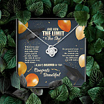 And Now The Limit Is The Sky Wherever Your Journey In Life May Take You Graduation Love Knot Necklace