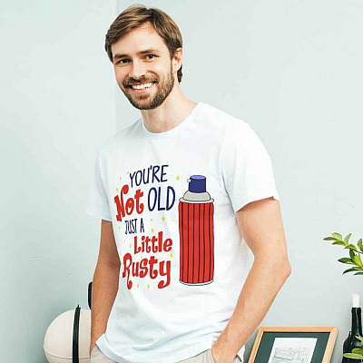 Alternative view of Funny You're Not Old Just A Little Rusty T-Shirt
