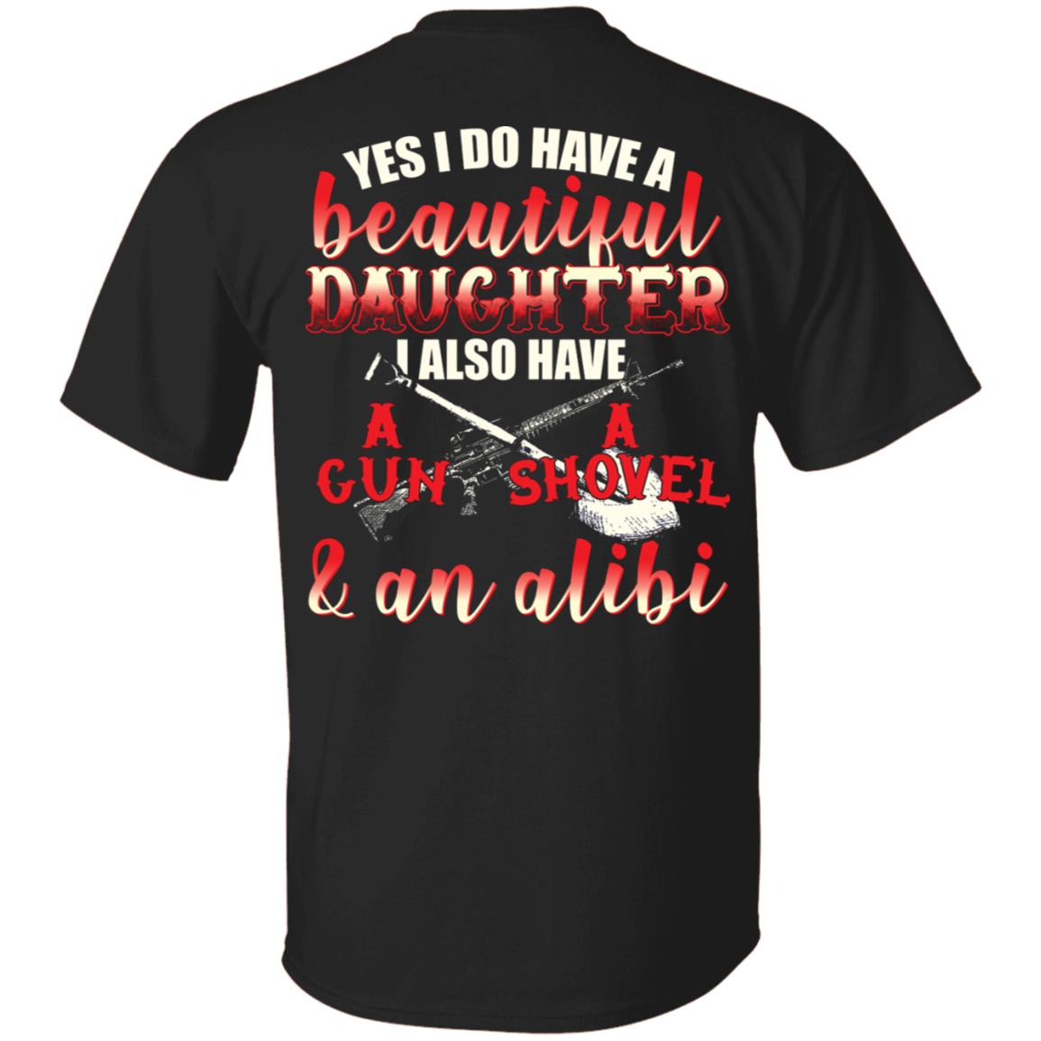 Yes I Do Tshirt, Black, Unisex T-Shirt