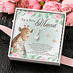 To A New Mama You're Your Baby's Hero I Know You Will An Amazing Mother Alluring Beauty Necklace To A New Mama You're Your Baby's Hero I Know You Will An Amazing Mother Alluring Beauty Necklace