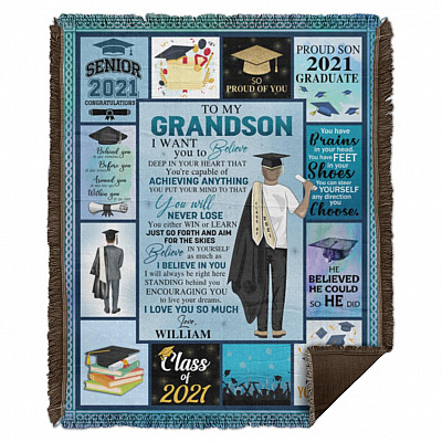 Woven Blanket - 50x60