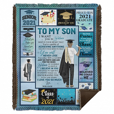 Woven Blanket - 50x60